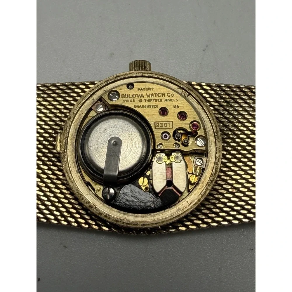Bulova Accutron 10K Gold Filled New Battery N2 Vintage 1972 Watch 25MM‎ 7